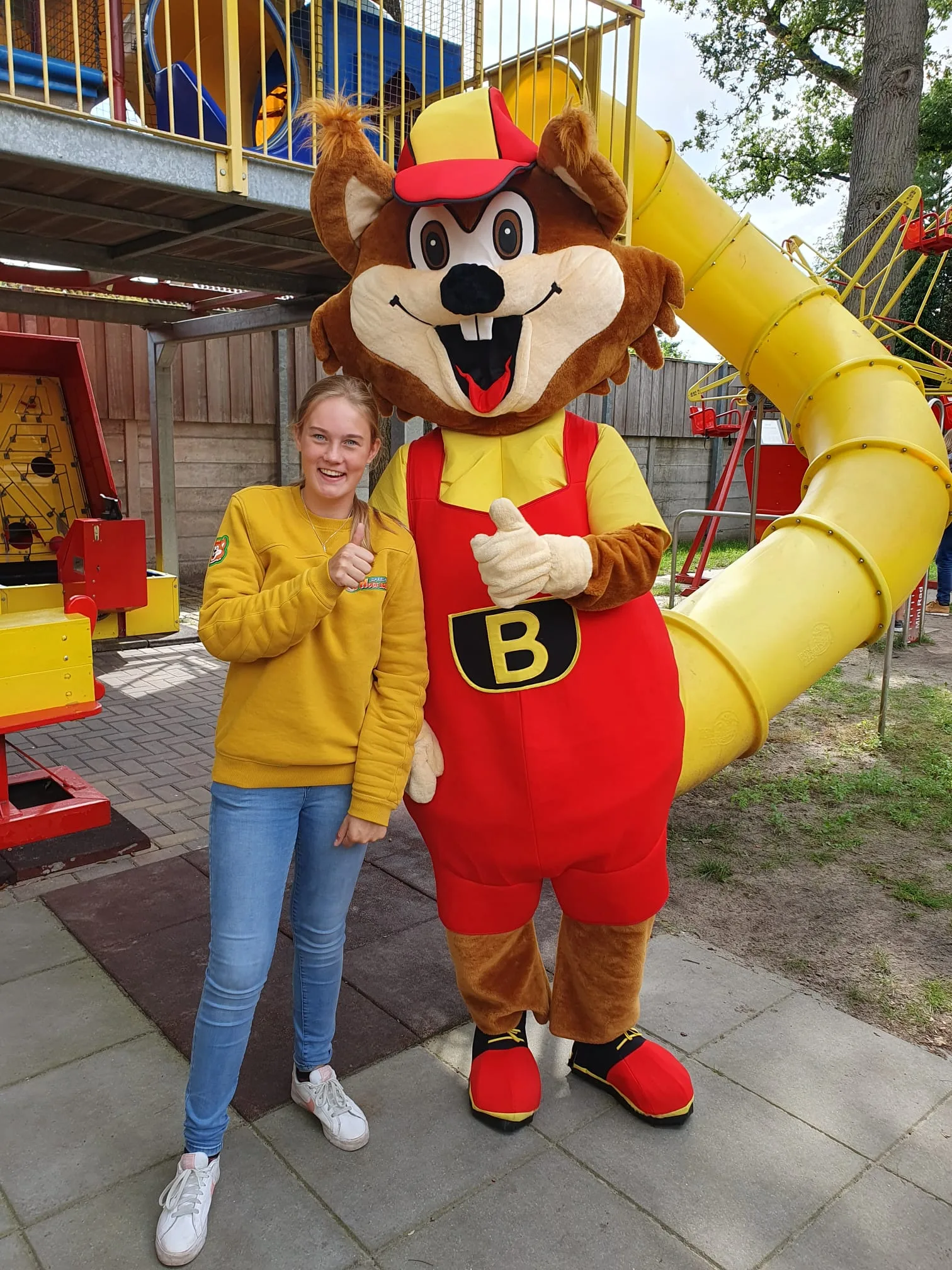 Boekel de Vos Mascotte Speelpark Hoge Boekel