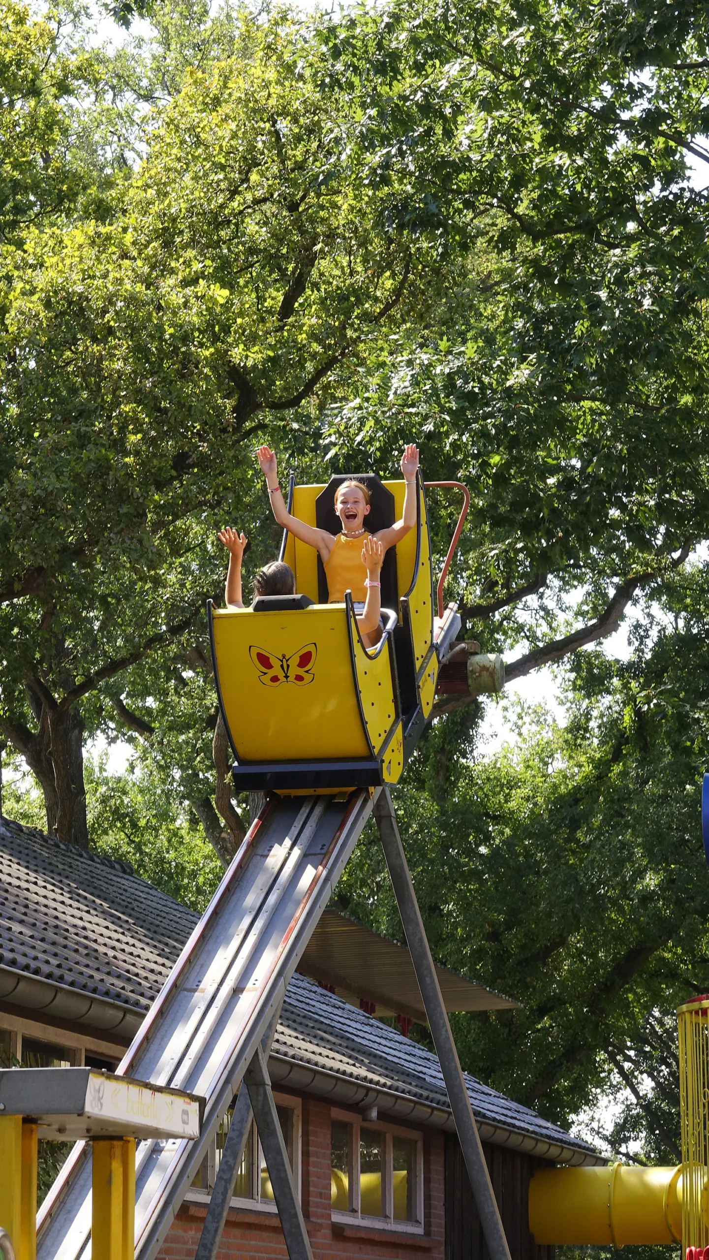 Butterfly attractie Speelpark Hoge Boekel