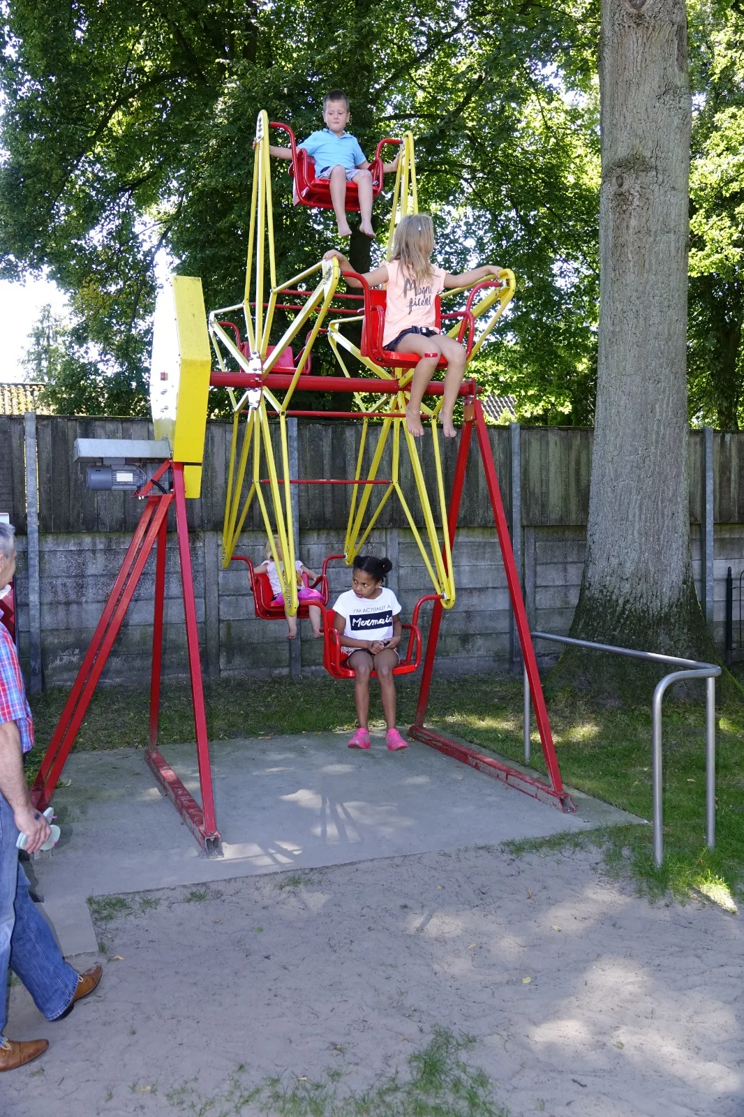 Mini Rad attractie Speelpark Hoge Boekel