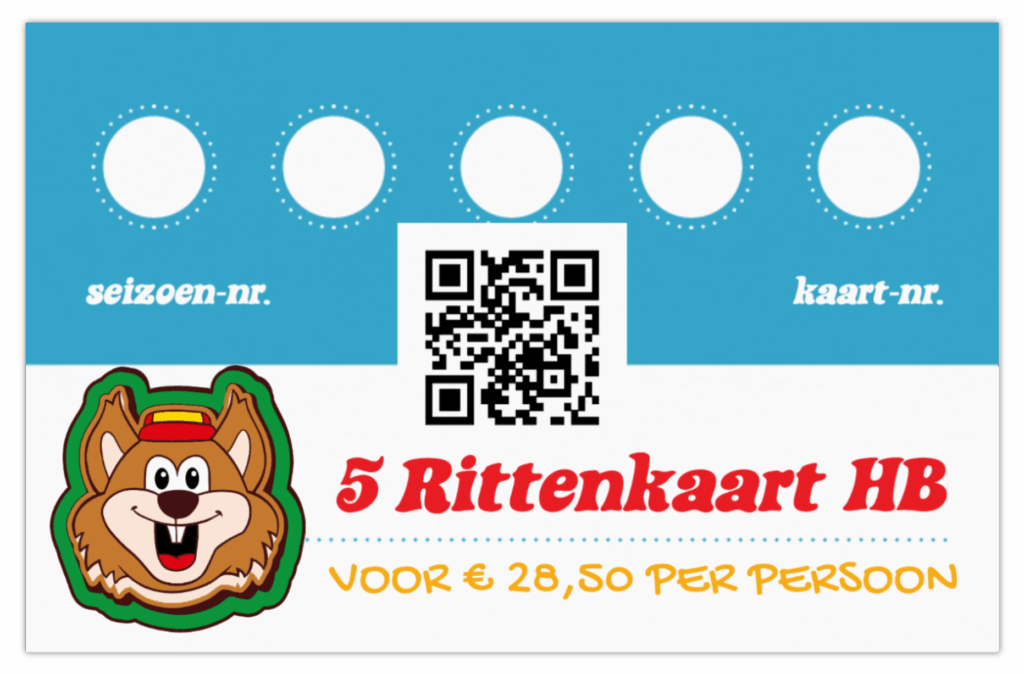 Rittenkaart Speelpark Hoge Boekel
