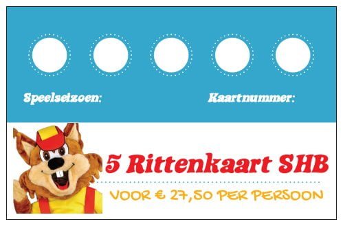 Rittenkaart Speelpark Hoge Boekel
